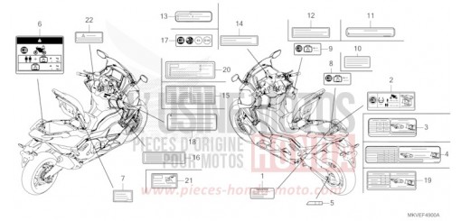 CAUTION LABEL NSS750S de 2025